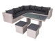 Fonteyn | Lounge-Diningset Salou | Light Grey